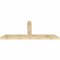 Ekena Millwork Portland Rough Sawn Timber Gable Bracket, Douglas Fir, 84"W x 35"H x 4"D x 6"F, 10/12 Pitch GBW084X35X0406POR00RDF - alternate 3